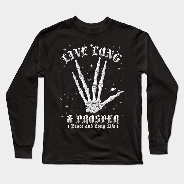 Goth Trek Long Sleeve T-Shirt by Krobilad
